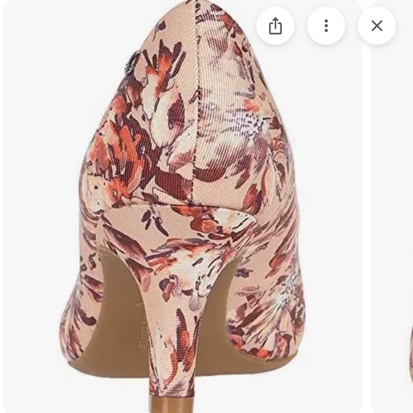 new! Lifestride Blush Multi Parigi Heels. WIDE WIDTH - Picture 3 of 13